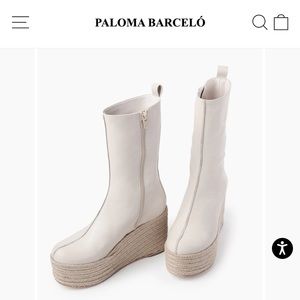 Paloma Barcelo Lennon Platform Espadrille-NEW